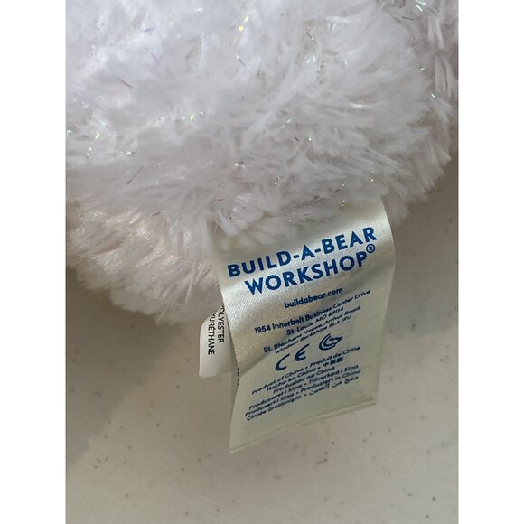 Build A Bear Frozen Elsa Plush 16” Teddy Bear White Disney - Picture 12 of 12